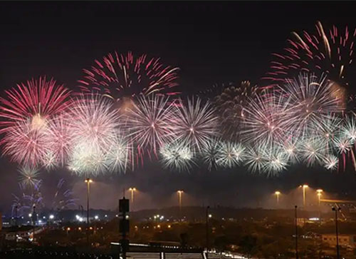 阳曲县焰火晚会